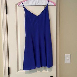 Lavender Brown Fit & Flare Mini Dress